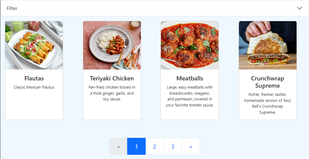 Pi Chef Website Example